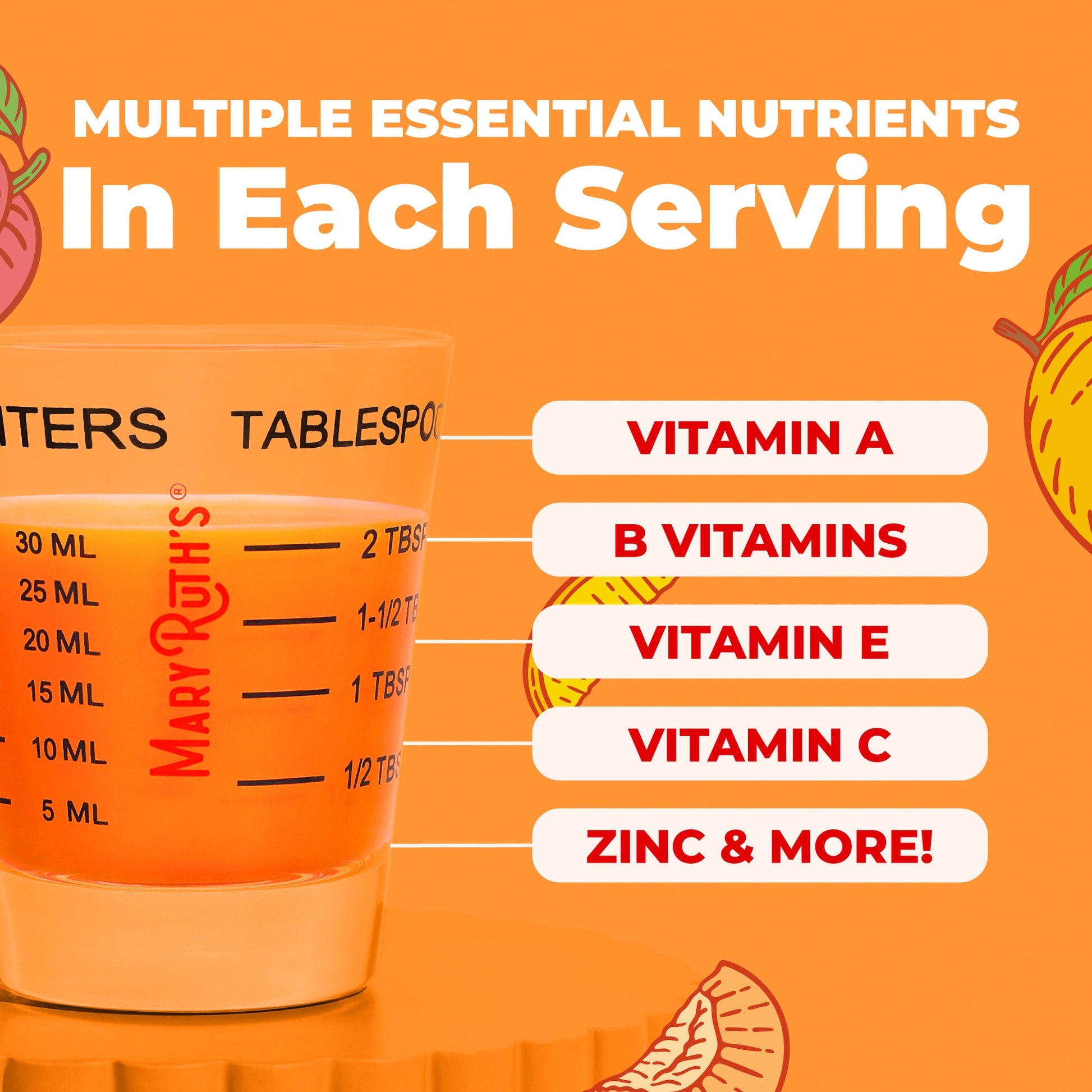 MARYRUTH'S Liquid Multivitamin + Beauty Support