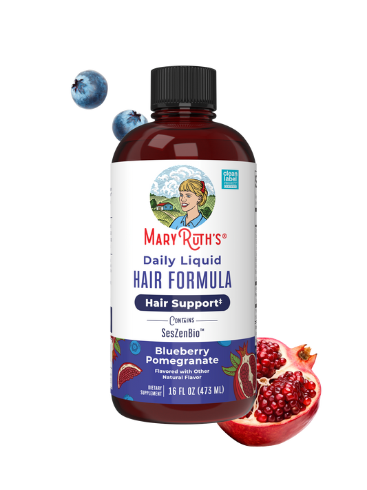 Daily Liquid Hair Formula for Women, Supports The Look Of Thicker & Stronger‑Looking Hair